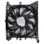 TYC 625440 Dual Radiator and Condenser Fan Assembly - view 2