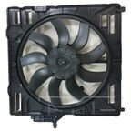 TYC 625450 Dual Radiator and Condenser Fan Assembly - view 1