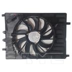 TYC 625470 Dual Radiator and Condenser Fan Assembly - view 2