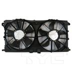 TYC 625490 Dual Radiator and Condenser Fan Assembly - view 2