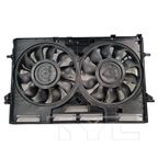 TYC 625520 Dual Radiator and Condenser Fan Assembly - view 1