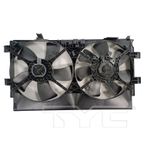 TYC 625560 Dual Radiator and Condenser Fan Assembly - view 3