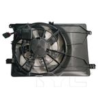 TYC 625570 Dual Radiator and Condenser Fan Assembly - view 2