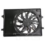 TYC 625610 Dual Radiator and Condenser Fan Assembly - view 1