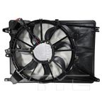 TYC 625720 Dual Radiator and Condenser Fan Assembly - view 2
