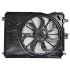 TYC 625720 Dual Radiator and Condenser Fan Assembly - view 1