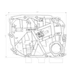 TYC 660552 Power Window Motor and Regulator Assembly - Front Left - view 5
