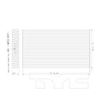 TYC 800134P Cabin Air Filter - view 5