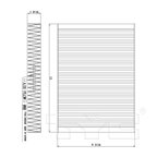 TYC 800204C Cabin Air Filter - Under Dashboard - view 5