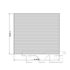TYC 800205P Cabin Air Filter - view 5