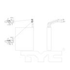 TYC 97138 A/C Evaporator Core - Front - view 4