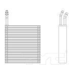 TYC 97150 A/C Evaporator Core - Front - view 2