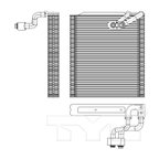 TYC 97188 A/C Evaporator Core - view 2