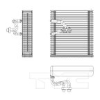 TYC 97207 A/C Evaporator Core - view 4