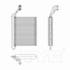 TYC 97216 A/C Evaporator Core - view 4