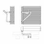 TYC 97233 A/C Evaporator Core - view 4