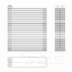 TYC 97290 A/C Evaporator Core - view 4