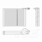 TYC 97295 A/C Evaporator Core - view 4