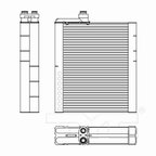 TYC 97301 A/C Evaporator Core - view 4