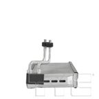 TYC 97417 A/C Evaporator Core - view 4