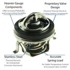Motorad 5207-192 Engine Coolant Thermostat - view 1