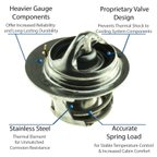 Motorad 5239-192 Engine Coolant Thermostat - view 2