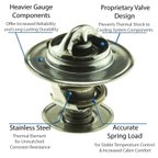 Motorad 5270-195 Engine Coolant Thermostat - view 1