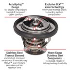 Motorad 5416-160 Engine Coolant Thermostat - view 2
