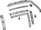 URO 1077200578 Convertible Top Seal - Left - view 5