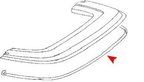 URO 1077580198 Convertible Top Case Seal - view 3