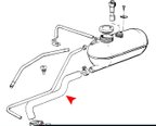 URO 11531289257 Engine Coolant Reservoir Hose - view 2
