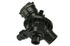 URO 11537598865 Engine Coolant Thermostat / Water Inlet Assembly - view 4