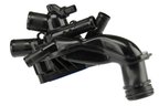 URO 11538674895 Engine Coolant Thermostat / Water Inlet Assembly - view 5