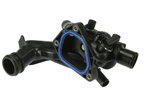 URO 11538674895 Engine Coolant Thermostat / Water Inlet Assembly - view 2