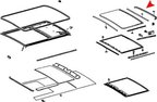 URO 1157820198 Sunroof Seal - Rear - view 5