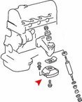 URO 1232411213 Engine Mount - view 7