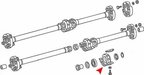 URO 1234101081 Drive Shaft Center Support - Front - view 2