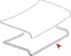 URO 1267500098 Trunk Lid Seal - view 5