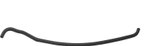 URO 17111723521 Engine Coolant Reservoir Hose - view 1