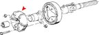 URO 26111225624 Drive Shaft Flex Joint - view 3