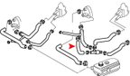 URO 4284303 HVAC Heater Hose - view 2