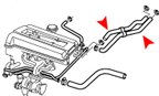 URO 4961074 HVAC Heater Hose - view 5