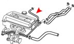 URO 9149071 Radiator Coolant Hose - view 2