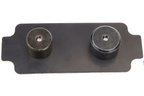 URO 98735108801 Disc Brake Pad Shim - Front - view 2