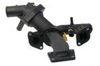 URO LR005631 Engine Coolant Thermostat / Water Inlet Assembly - view 4