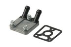 URO MGM000010K Fuel Injection Throttle Body Coolant Heater Flange - view 1