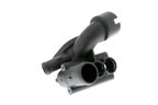 Vaico V10-3028 Engine Coolant Thermostat Housing - Lower - view 1