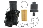 Vaico V10-3699 Engine Oil Filter Housing - view 1