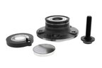 Vaico V10-9876 Wheel Bearing and Hub Assembly - Rear - view 1