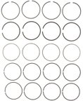 Mahle 41240CP Engine Piston Ring Set - view 2
